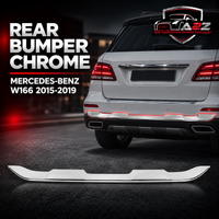 Rear Bumper Chrome 1668857622 Compatible With MERCEDES-BENZ GL-CLASS W166 & GLE W166 & GLS W166 2015-2019 Tag No.130