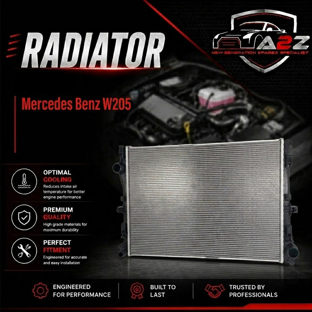 Coolant Radiator 0995001703 Compatible With Mercedes Benz W205