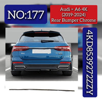 Rear Bumper Chrome 4KD8539272ZZY Compatible With Audi A6 4K (2019-24) Tag No.177