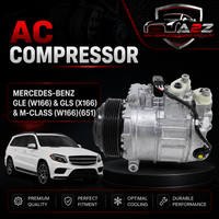 AC Compressor A0008305502 0008303501 A0008303501 Compatible with MERCEDES-BENZ GLE (W166) &  GLS (X166) & M-CLASS (W166)(651)