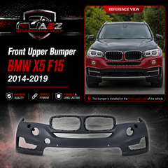 Front Upper Bumper 51117394935 Compatible With BMW  X5 F15 2014-2019 Tag No.491