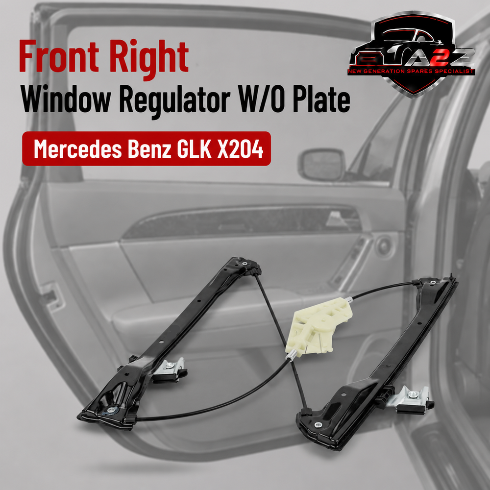 Front Right Window Regulator W/O Plate 2047202079 Compatible With Mercedes Benz GLK X204