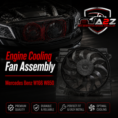 Engine Cooling Fan Assembly 0999064000 Compatible With Mercedes Benz W166 W850