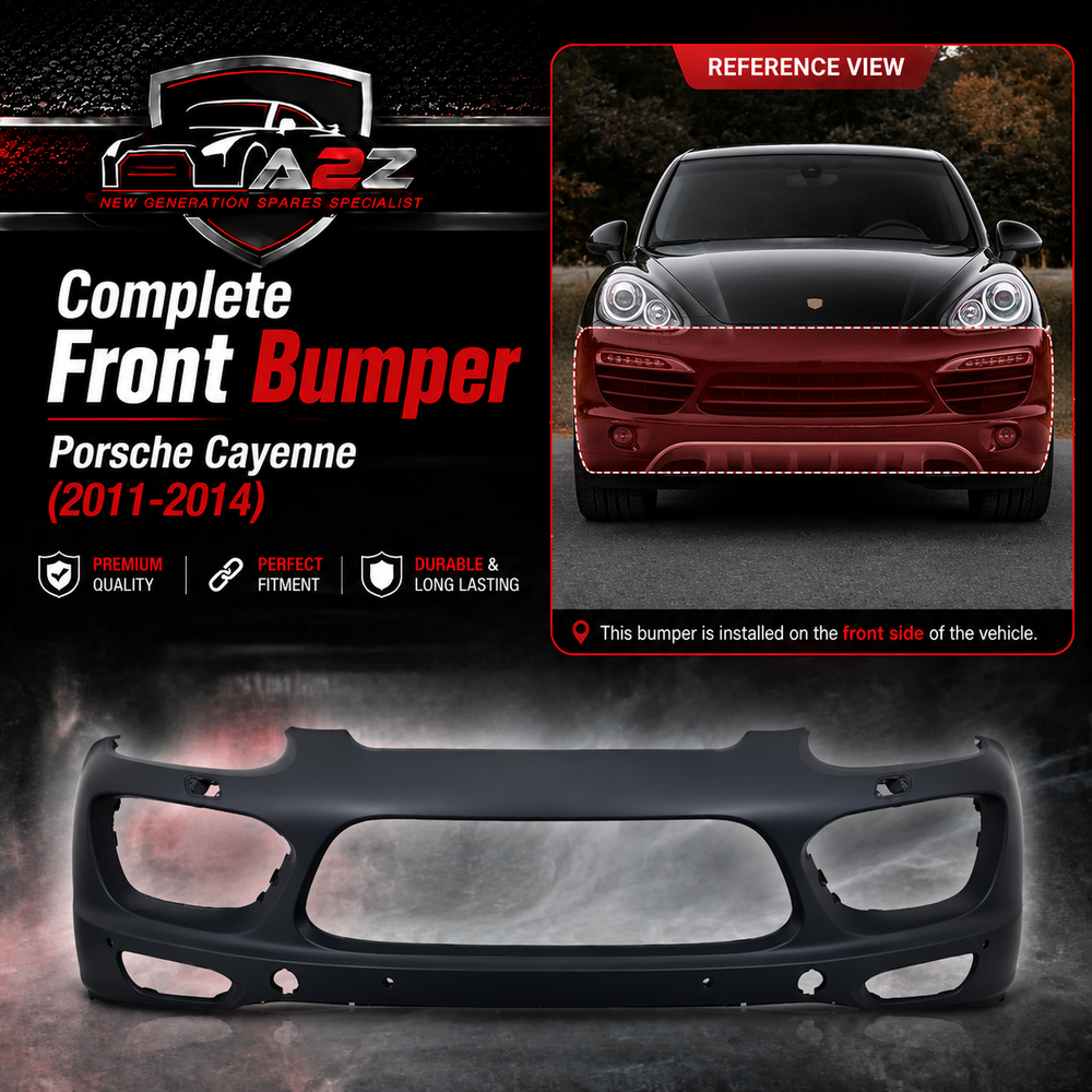 Complete Front Bumper 95850522141 Compatible With Porsche Cayenne (2011-2014) Tag No.152