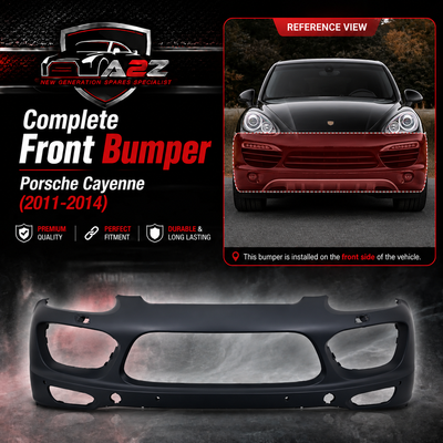 Complete Front Bumper 95850522141 Compatible With Porsche Cayenne (2011-2014) Tag No.152