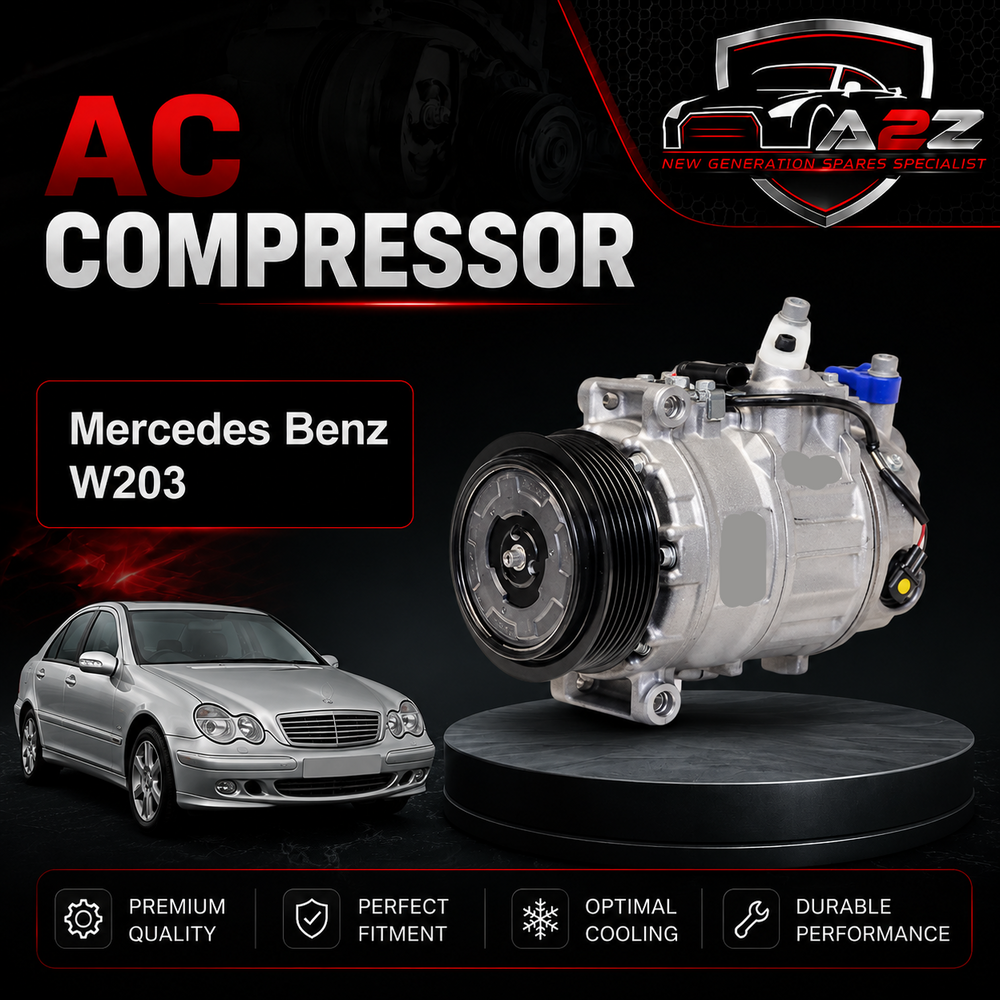 Air Conditioning Compressor 0002309011 Compatible With Mercedes Benz W203