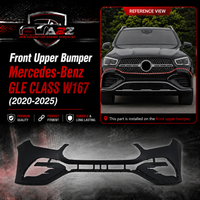 Front Upper Bumper 1678850010 A1678850010 Compatible With Mercedes-Benz GLE CLASS W167 (2020-2025) Tag No.362