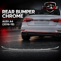 Rear Bumper Chrome 8W0853551 8W0853551A2ZZ Compatible With Audi A4 (2016-19) Tag No.178