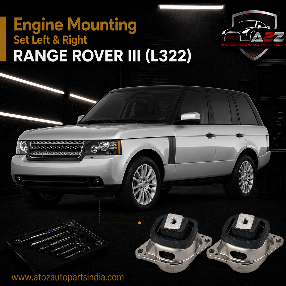 Engine Mounting Set Left LR010745 Right LR010746 Compatible With RANGE ROVER III (L322)