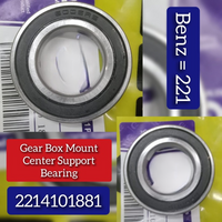 Gear Box Mount Center Support Bearing 2214101881 Compatible With Mercedes Benz S-Class (W221)