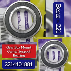 Gear Box Mount Center Support Bearing 2214101881 Compatible With Mercedes Benz S-Class (W221)