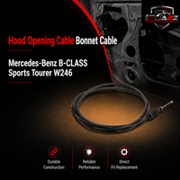 Hood Opening Cable Bonnet Cable 2468800059 2468805800 A2468800059 A2468805800 Compatible With Mercedes-Benz B-CLASS Sports Tourer W246