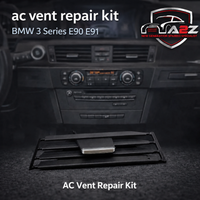 Front Left AC Conditioner Air Vent Grill Outlet Tab Clip Repair Kit 64229130459 Compatible With BMW 3 Series E90 E91 Tag-ACR-08