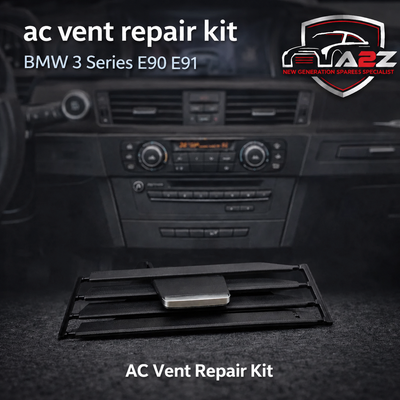 Front Left AC Conditioner Air Vent Grill Outlet Tab Clip Repair Kit 64229130459 Compatible With BMW 3 Series E90 E91 Tag-ACR-08