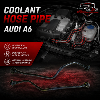 Coolant Hose Pipe 4G0121081EH 4G0121081AF For AUDI A6 Tag-H-217