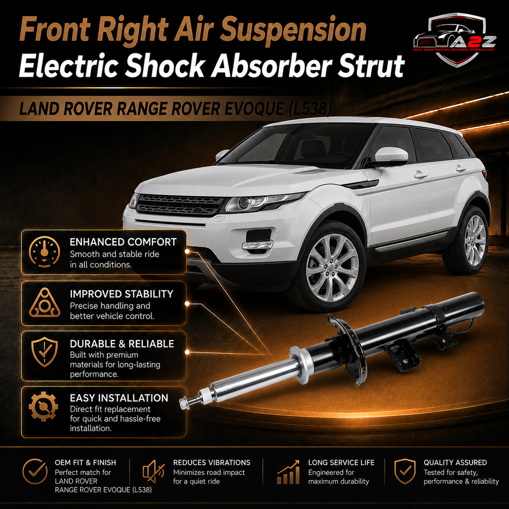 Front Right Air Suspension Electric Shock Absorber Strut LR024444 LR051483 LR056268 LR057931  Compatible With LAND ROVER RANGE ROVER EVOQUE (L538)