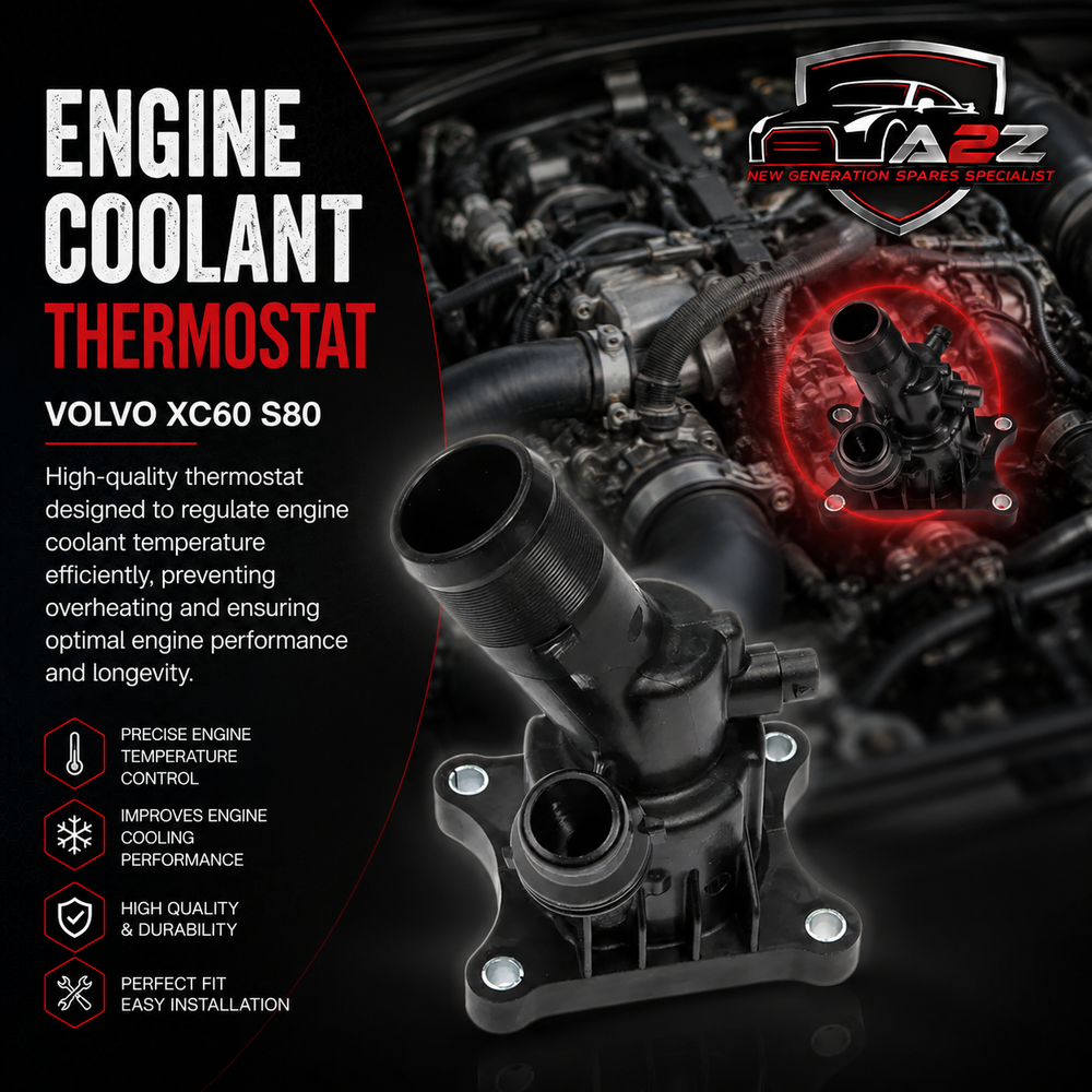 Engine Coolant Thermostat 31686560 31293912 31439968 31474700 31474989 Compatible With VOLVO XC60/S80 Tag No.125