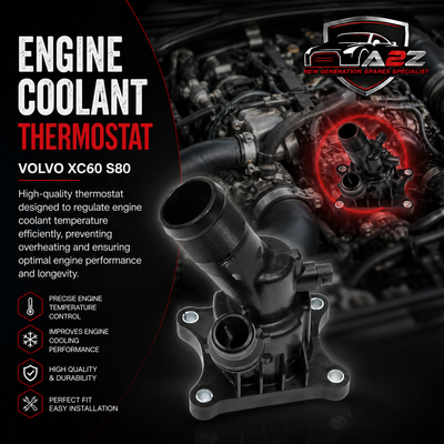 Engine Coolant Thermostat 31686560 31293912 31439968 31474700 31474989 Compatible With VOLVO XC60/S80 Tag No.125