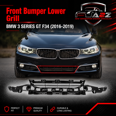 Front Bumper Lower Grill 51117293808 Compatible With BMW 3 SERIES GT F34 (2016-2019) Tag No.92