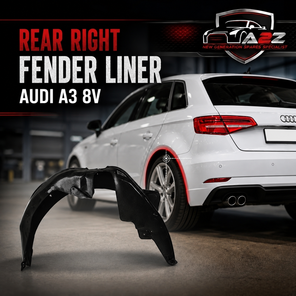 Rear Right Fender Liner 8V5810172B 8V5810172C 8V5810172E Compatible With AUDI A3 8V