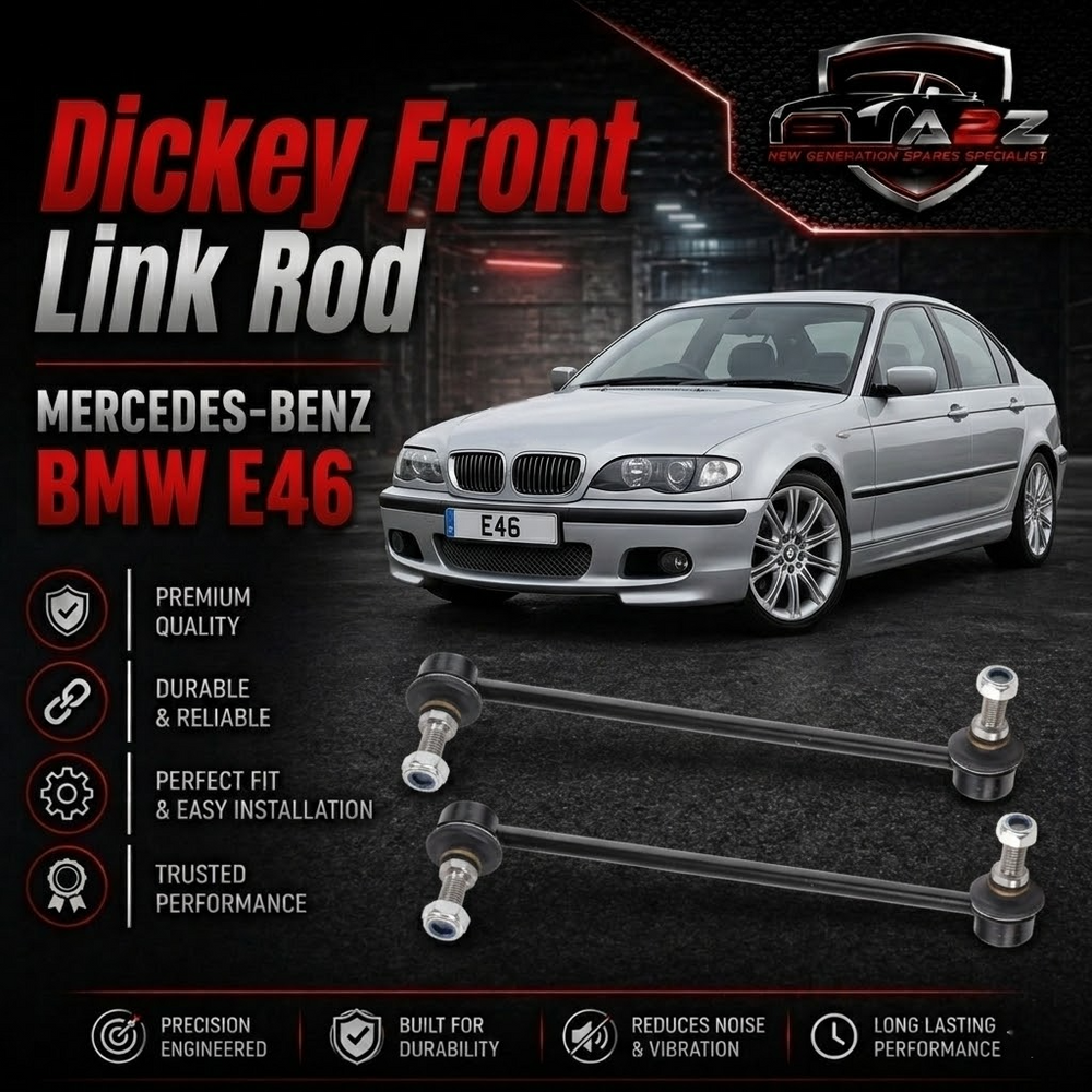 Front Sway Bar Link/Stabilizer Link Left & Right 31351095694 31356780847 Compatible With BMW E46
