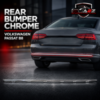 Rear Bumper Chrome 3G0853835 Compatible With Volkswagen PASSAT B8 (362) Tag No.166