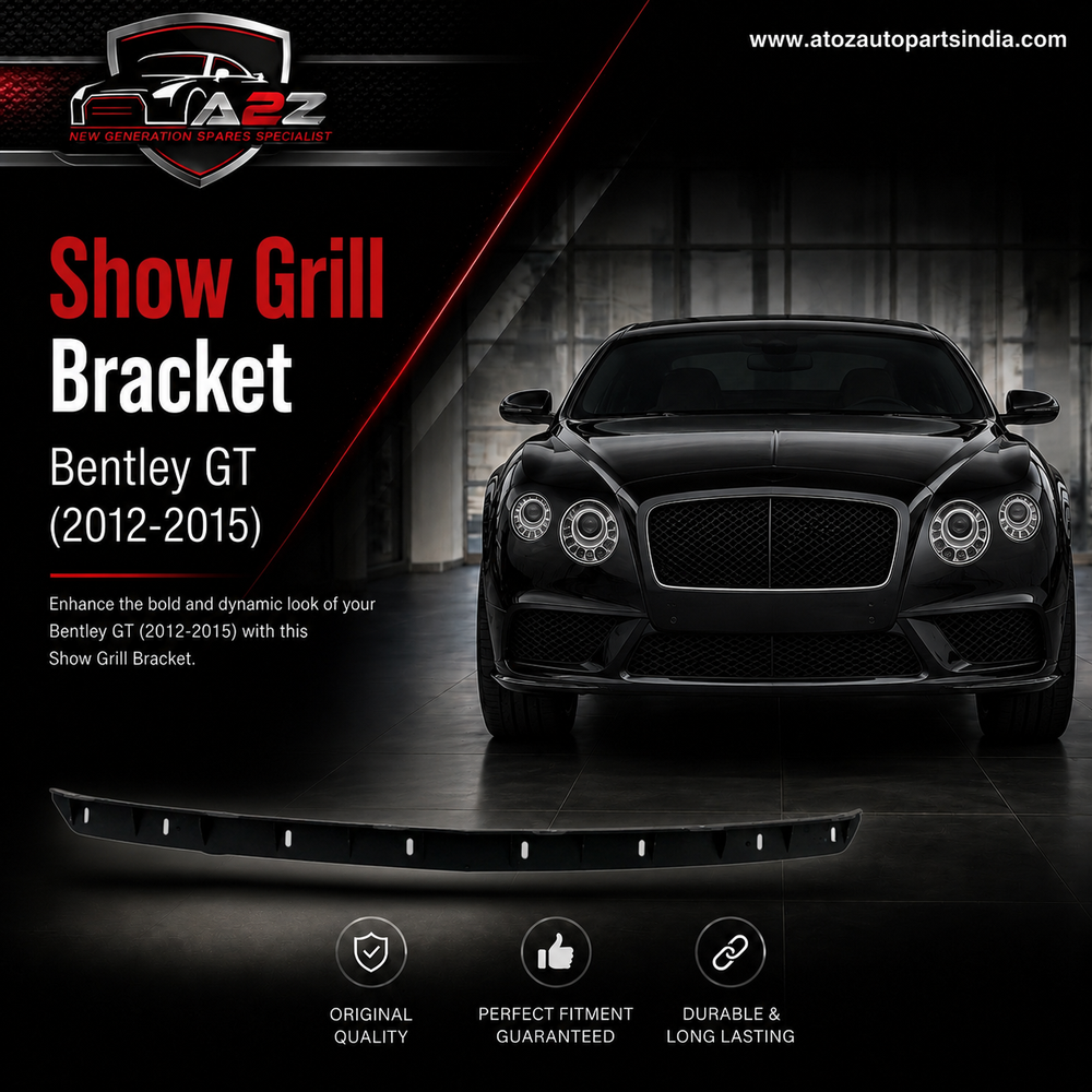 Show Grill Bracket 3W3807277A Compatible With Bentley GT (2012-2015) Tag No.4102