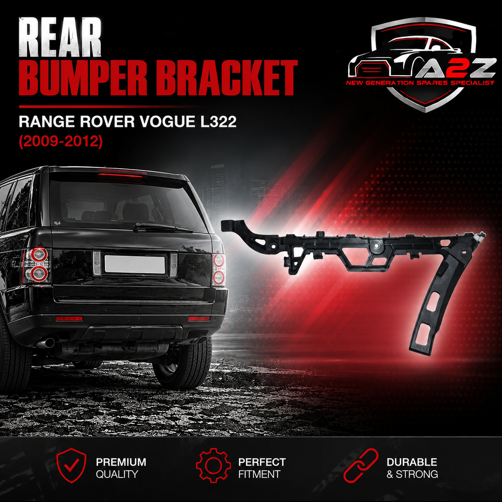 Rear Bumper Bracket Right LR015110 & Left LR015111 Compatible With Land Rover Range Rover Vogue - L322 (2009-2012) Tag No.3303