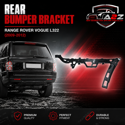 Rear Bumper Bracket Right LR015110 & Left LR015111 Compatible With Land Rover Range Rover Vogue - L322 (2009-2012) Tag No.3303