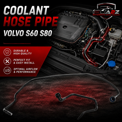 Coolant Hose Pipe 31368752 Compatible With Volvo S60 S80 Tag-H-457