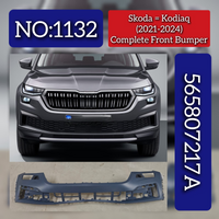 Complete Front Bumper 565807217A Compatible With Skoda Kodiaq (2021-2024) Tag No.1132