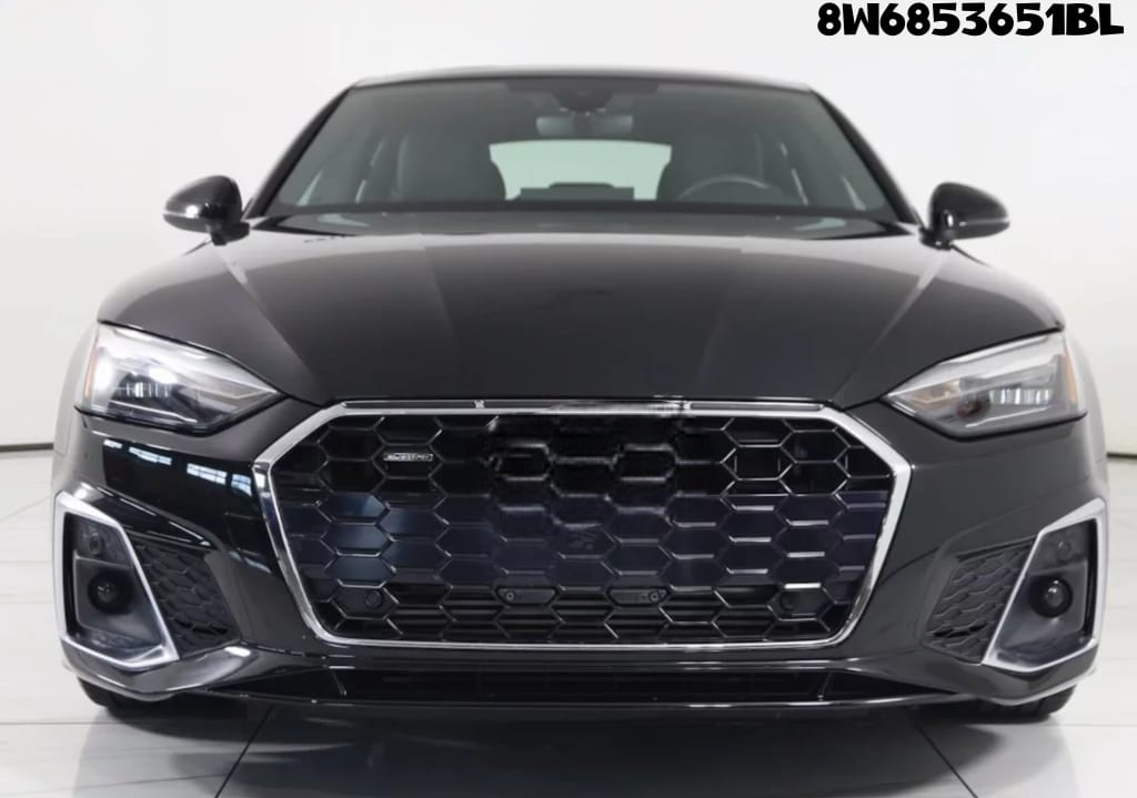 Glossy Black Original Show Grill Compatible With Audi = A5 (2020-24) Tag No.212