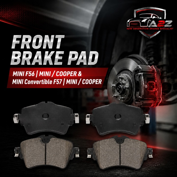 Front Brake Pad  34106874034 2218701 P06092 Compatible With MINI F56 | MINI / COOPER & MINI Convertible F57 | MINI / COOPER
