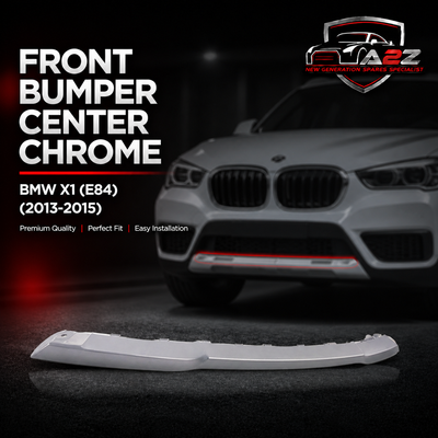 Front Bumper Center Chrome 51112991406 Compatible With BMW X1 (E84) (2013-2015) Tag No.51