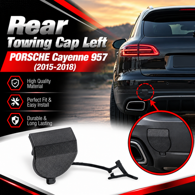 Rear Towing Cap Left 95850549960 Right 95850550060 Compatible With  PORSCHE Cayenne 957 (2015-2018) Tag No.134