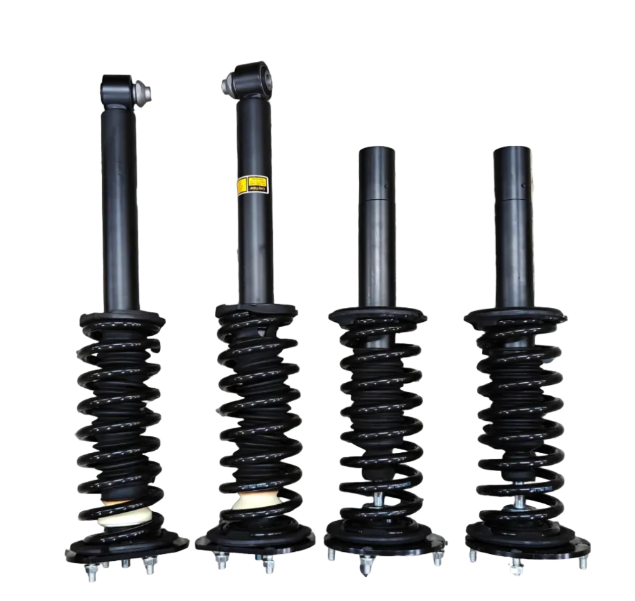 Front & Rear Air To Manual Suspension Conversion Kit (Set Of 4) 4H0616039AK 4H0616039AB 4H0616039AD 4H0616001M 4H0616001N 4H0616001C 4H0616001AC Compatible With Audi A8 4H (2010-2018)