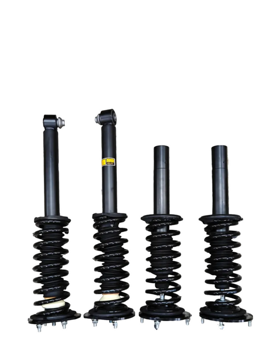 Front & Rear Air To Manual Suspension Conversion Kit (Set Of 4) 4H0616039AK 4H0616039AB 4H0616039AD 4H0616001M 4H0616001N 4H0616001C 4H0616001AC Compatible With Audi A8 4H (2010-2018)