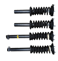 Front & Rear Air To Manual Suspension Conversion Kit (Set Of 4) 4H0616039AK 4H0616039AB 4H0616039AD 4H0616001M 4H0616001N 4H0616001C 4H0616001AC Compatible With Audi A8 4H (2010-2018)