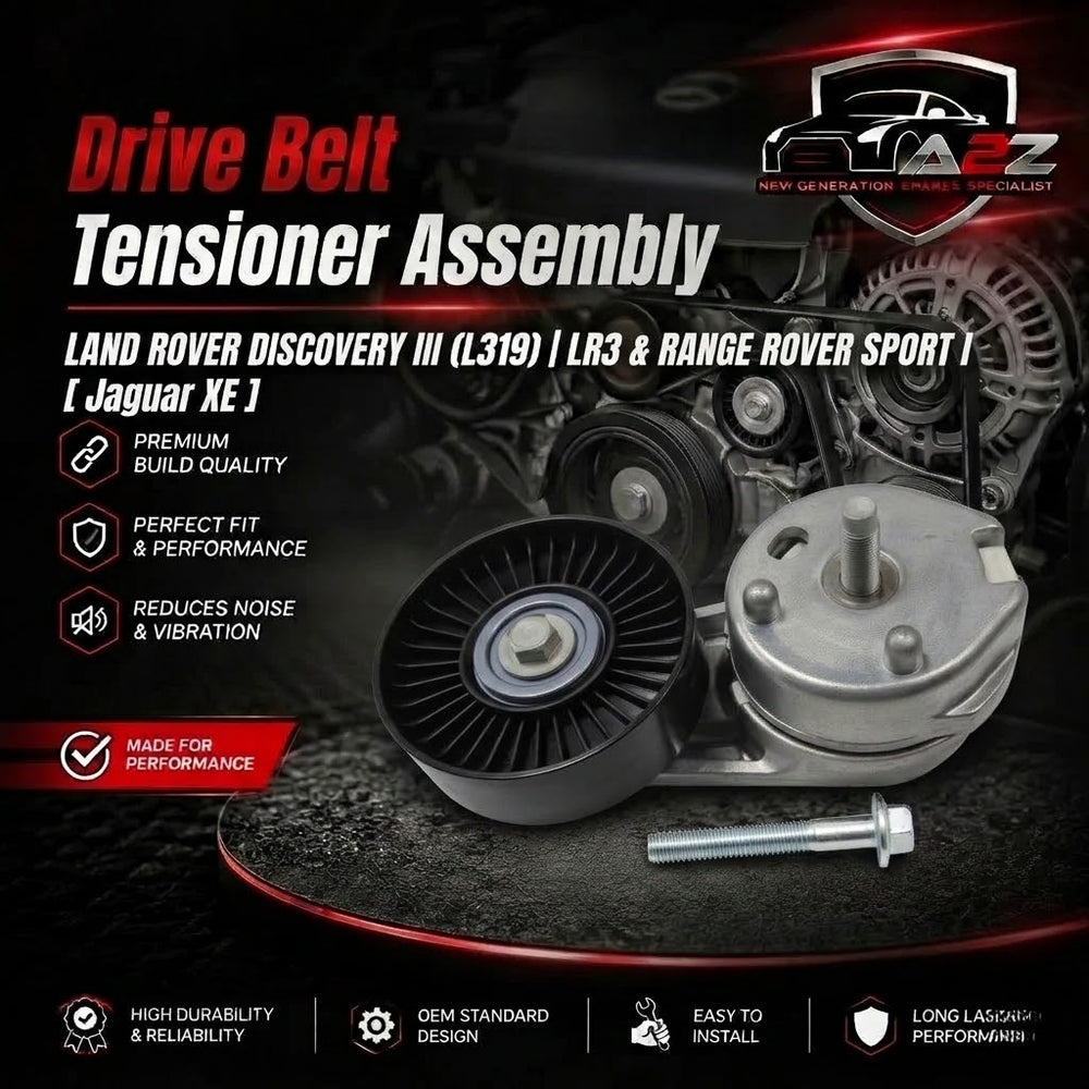 Belt Tensioner With Pulley LR035493 Compatible With LAND ROVER DISCOVERY III (L319) | LR3 & RANGE ROVER SPORT I (L320)