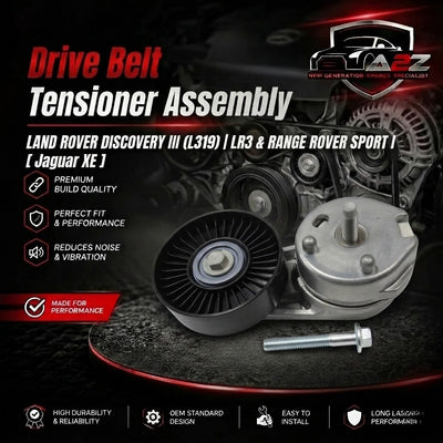 Belt Tensioner With Pulley LR035493 Compatible With LAND ROVER DISCOVERY III (L319) | LR3 & RANGE ROVER SPORT I (L320)
