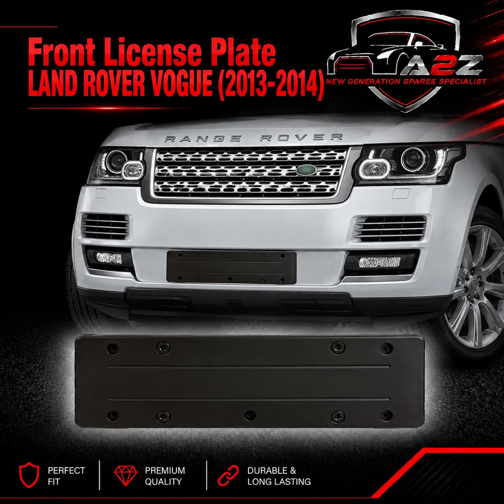 Front License Plate LR038729 Compatible With LAND ROVER VOGUE (2013-2014)