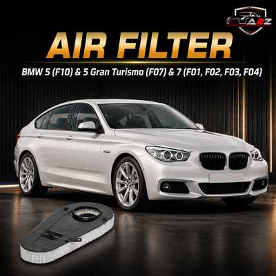 Air Filter 13717800151 & E1077L & LX3598  Compatible BMW 5 (F10) & 5 Gran Turismo (F07) & 7 (F01, F02, F03, F04)With Tag 37