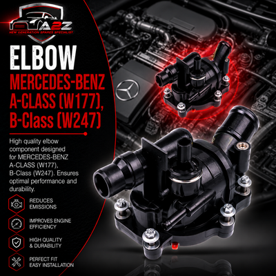 Elbow 2822030175 Compatible With MERCEDES-BENZ A-CLASS (W177), B-Class (W247) Tag No.32