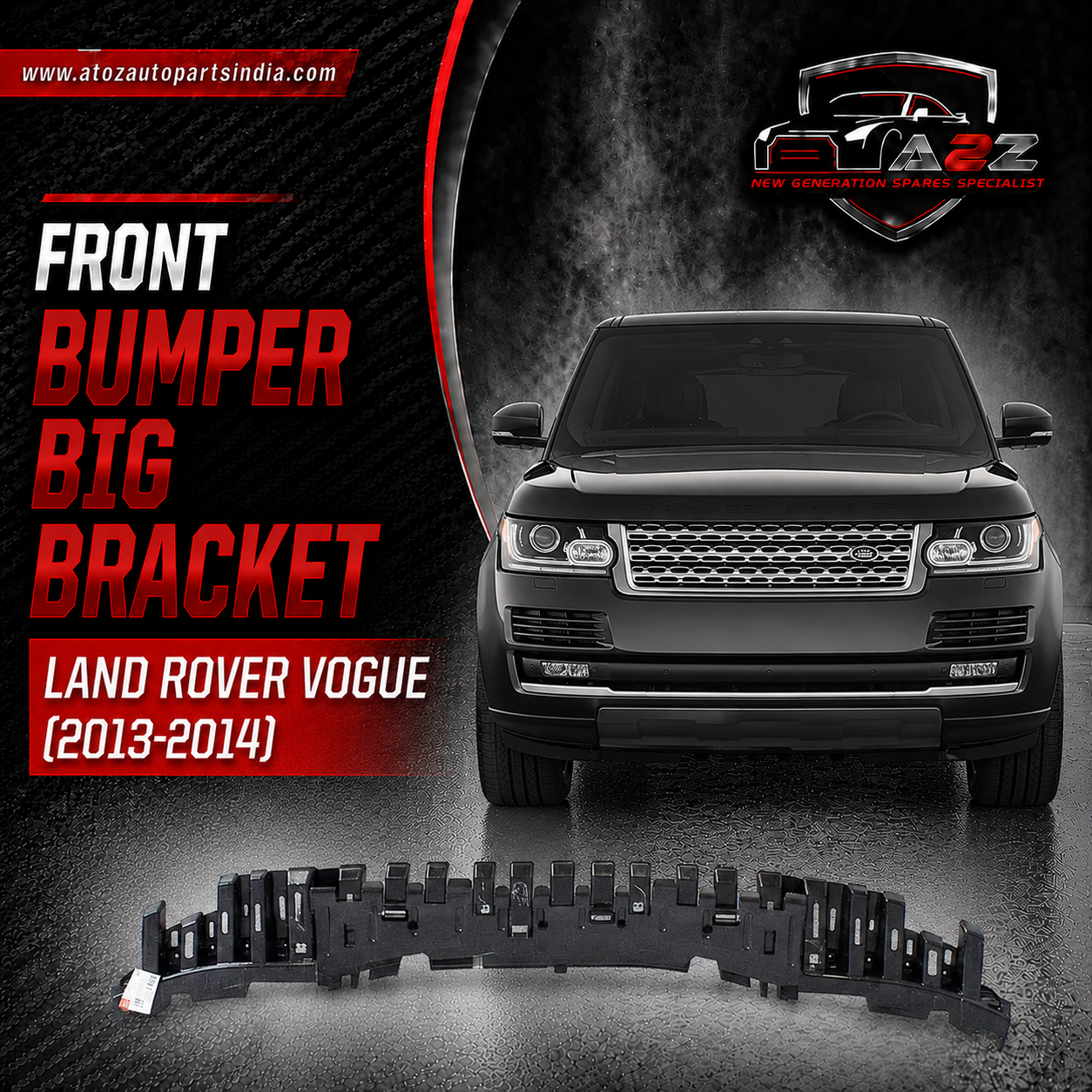 Front Bumper Big Bracket LR038730 Compatible With LAND ROVER VOGUE (2013-2014)