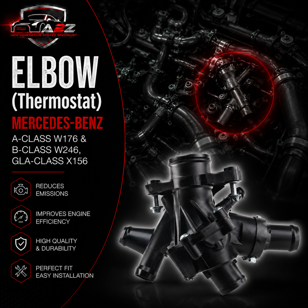 Elbow (Thermostat) 2702000615  2702002200 For MERCEDES-BENZ A-CLASS W176 & B-CLASS W246, GLA-CLASS X156  Tag-E-03