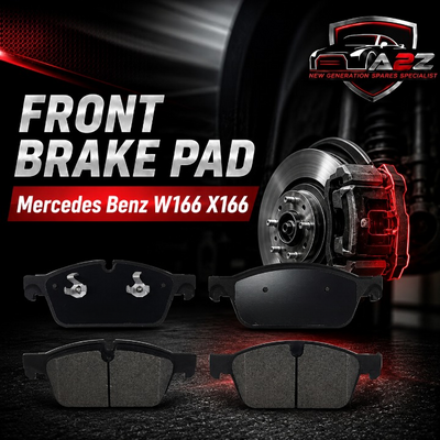 Front Brake Pad Set 0064203720 Compatible With Mercedes Benz W166 X166