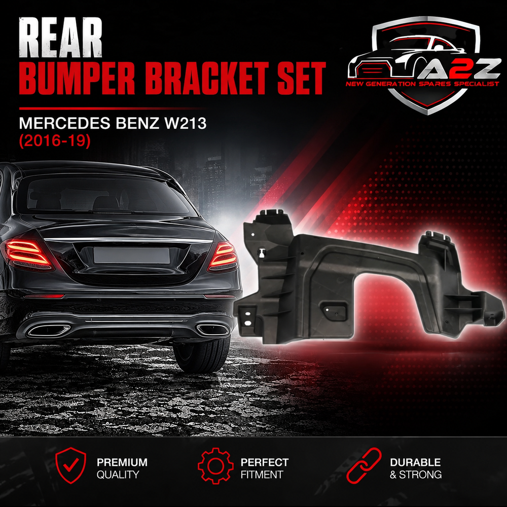 Rear Bumper Bracket Set Left A2138853901 2138853901 & Right 2138854001 A2138854001 Compatible With Mercedes Benz W213 (2016-19) Tag No.873