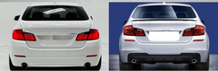 Complete Body Kit Front & Rear Both FRBK424 Compatible With BMW F10 Upgrade to BMW F10 To MT