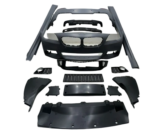 Complete Body Kit Front & Rear Both FRBK424 Compatible With BMW F10 Upgrade to BMW F10 To MT