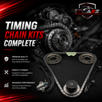 Timing Chain Kits Complete LR000663 Compatible with LAND ROVER DISCOVERY SPORT (L550) FREELANDER 2 (L359) | LR2 RANGE ROVER EVOQUE (L538)